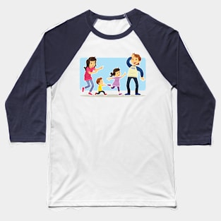 Happy Family Baseball T-Shirt